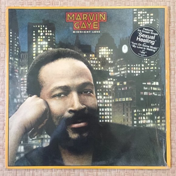 Vinyl Records Other - Marvin Gaye - "Midnight Love" Vinyl LP